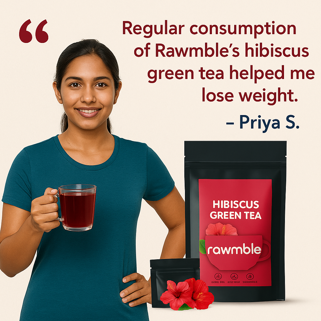 Hibiscus Green Tea | Instant Weight Loss