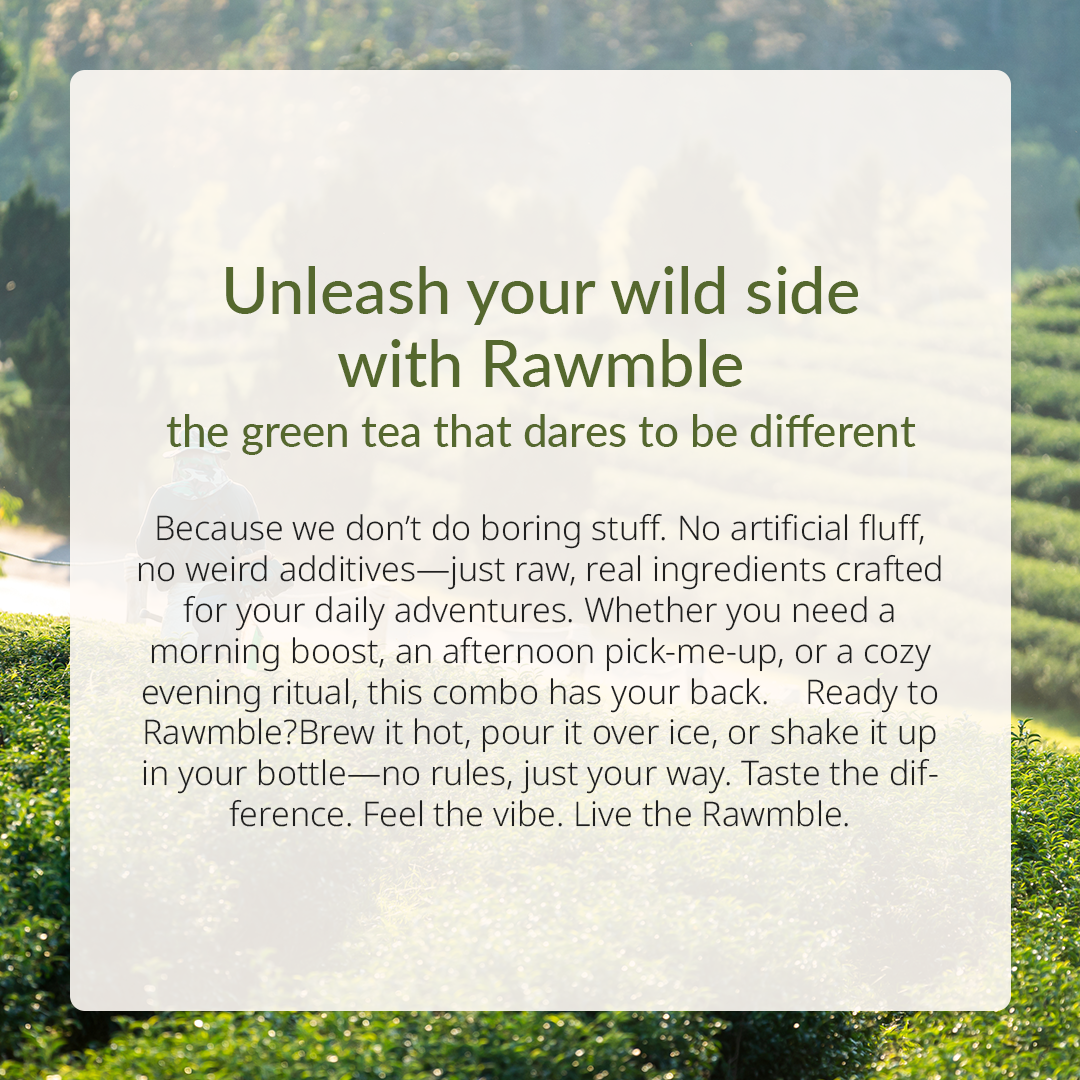 A Trio of Wellness in Every Sip