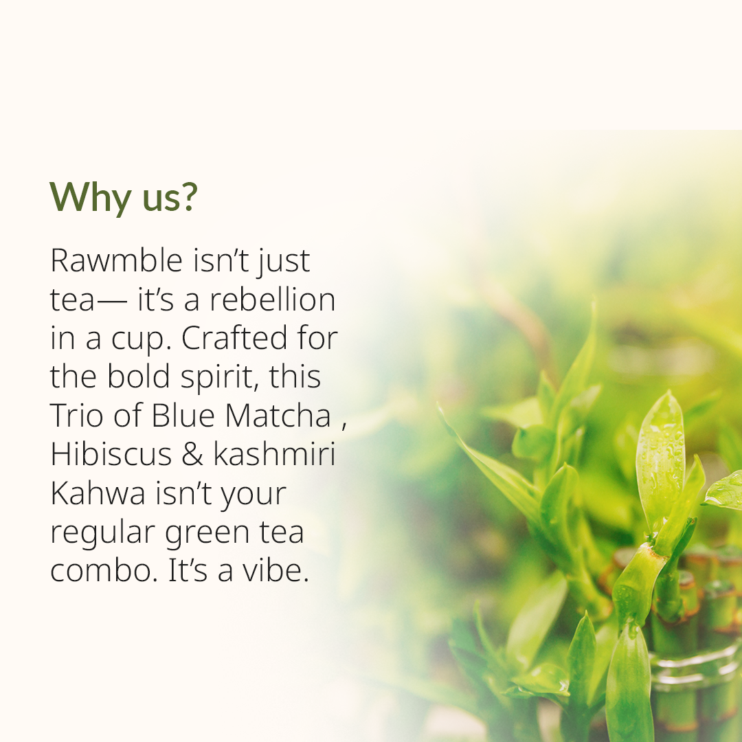 A Trio of Wellness in Every Sip