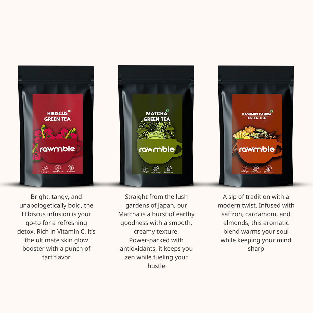 A Trio of Wellness in Every Sip