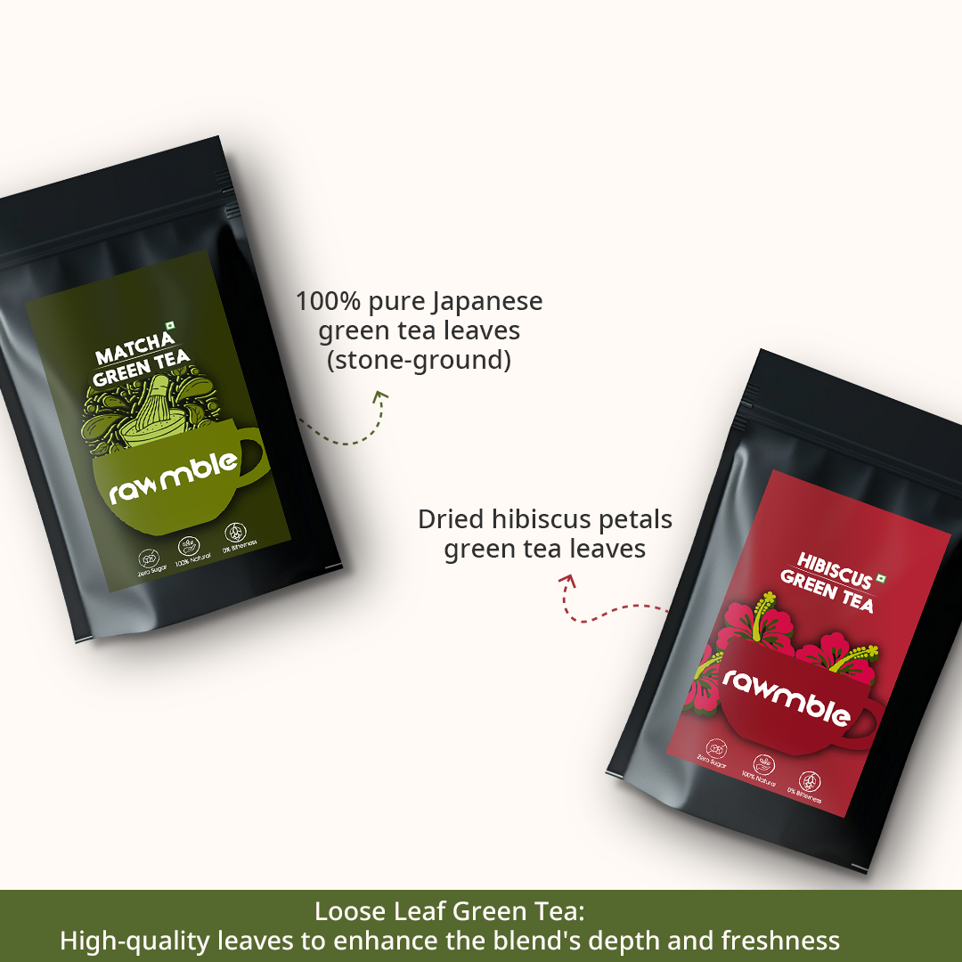 Matcha & Hibiscus Fusion