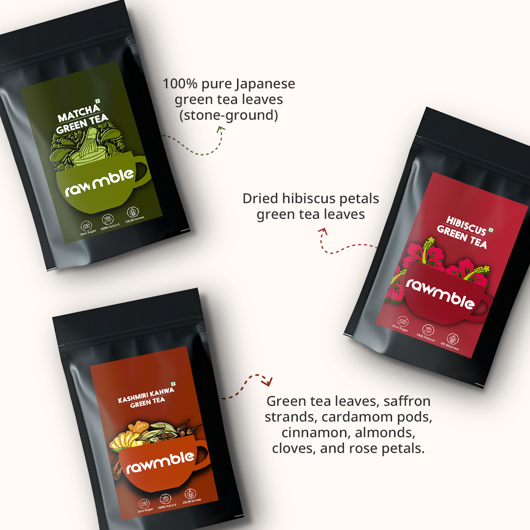 A Trio of Wellness in Every Sip