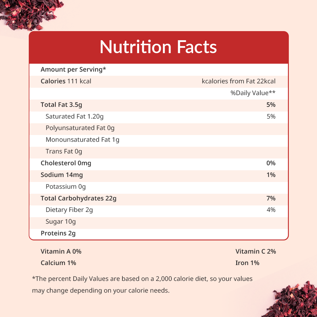 Hibiscus Herbal Green Tea