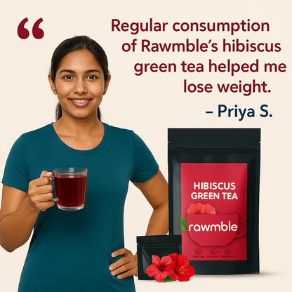 Hibiscus Green Tea | Instant Weight Loss