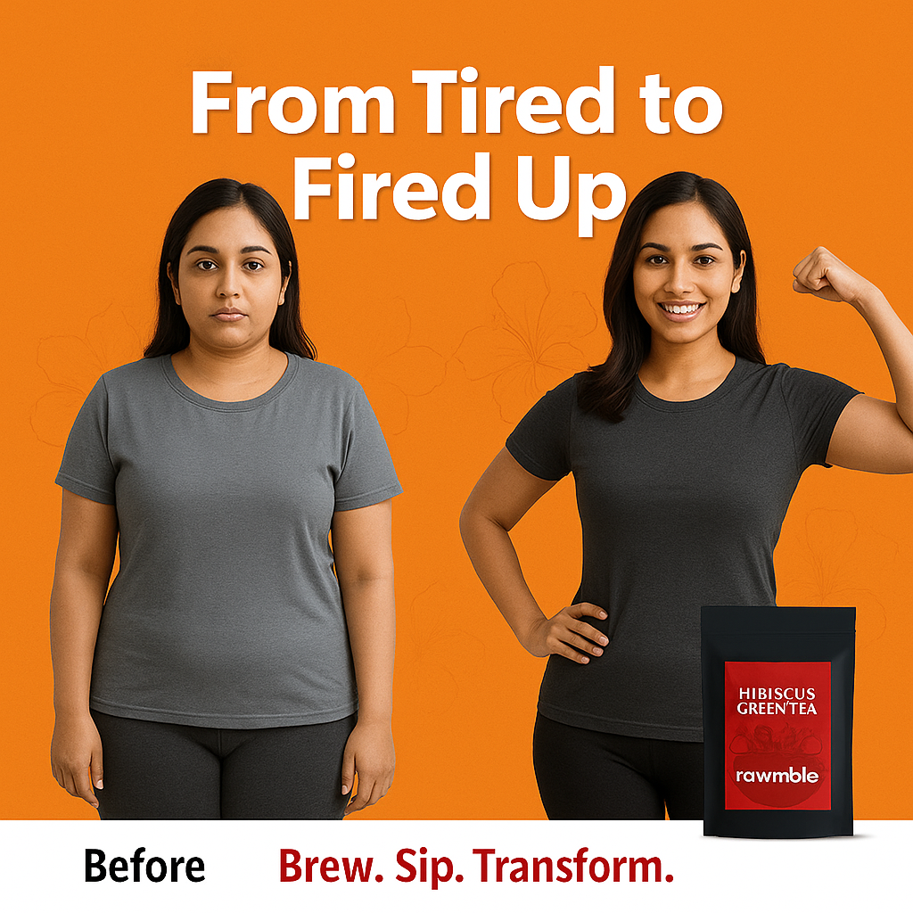 Hibiscus Green Tea | Instant Weight Loss