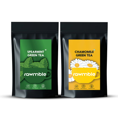 Chamomile Green & Spearmint Green Tea