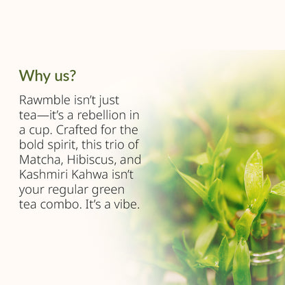 Hibiscus, Chamomile & Spearmint Green Tea Combo: A Refreshing Trio for Every Mood